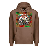 Chestnut merry Christmas heifer Premium Hoodie - Jasminsmagicworld