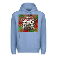 Colony Blue merry Christmas heifer Premium Hoodie - Jasminsmagicworld