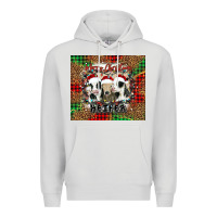 Dove Grey merry Christmas heifer Premium Hoodie - Jasminsmagicworld