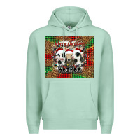 Seafoam merry Christmas heifer Premium Hoodie - Jasminsmagicworld