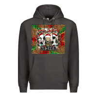 Smoke merry Christmas heifer Premium Hoodie - Jasminsmagicworld