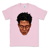 Bubblegum Pink black man portrait Classic Tee - texasbilliewilder