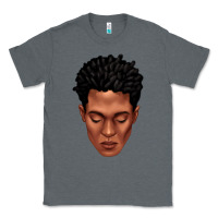 Charcoal Heather black man portrait Classic Tee - texasbilliewilder
