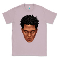 Lilac black man portrait Classic Tee - texasbilliewilder