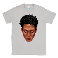Moon Dust black man portrait Classic Tee - texasbilliewilder
