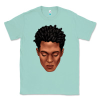 Seafoam black man portrait Classic Tee - texasbilliewilder
