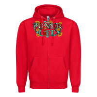 Red miner life Zipper Hoodie - texasbilliewilder