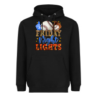 Black friday night lights baseball Heavyweight Hoodie - Zillion Design Studio