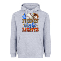 Heather Grey friday night lights baseball Heavyweight Hoodie - Zillion Design Studio