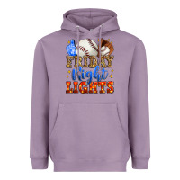 Lavender friday night lights baseball Heavyweight Hoodie - Zillion Design Studio