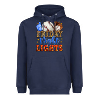 Navy friday night lights baseball Heavyweight Hoodie - Zillion Design Studio