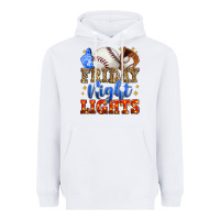 White friday night lights baseball Heavyweight Hoodie - Zillion Design Studio