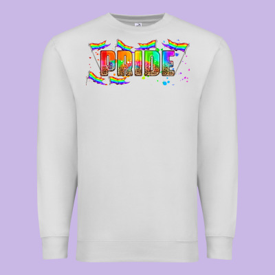 Lgbtq Pride  Libbey Glass Premium Sweatshirt Designed By Hra Design Shop
