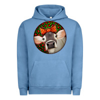 Christmas Cow, Urban Hoodie | Teevron