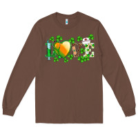 Chestnut st.patrick's nurse love heart stethoscope Long Sleeve Tee - BarkalooDesign