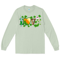 Matcha st.patrick's nurse love heart stethoscope Long Sleeve Tee - BarkalooDesign