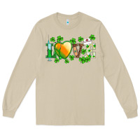 Mushroom st.patrick's nurse love heart stethoscope Long Sleeve Tee - BarkalooDesign