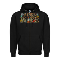 Black miner wife Zipper Hoodie - texasbilliewilder
