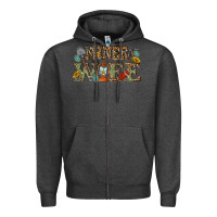 Charcoal Heather miner wife Zipper Hoodie - texasbilliewilder