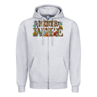 Heather Grey miner wife Zipper Hoodie - texasbilliewilder