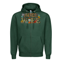 Sports Green miner wife Zipper Hoodie - texasbilliewilder