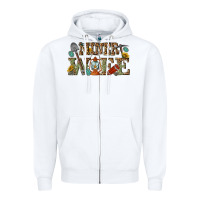 White miner wife Zipper Hoodie - texasbilliewilder
