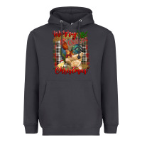 Smoke merry cluckin' christmas Heavyweight Hoodie - RanaPortraitStore