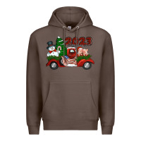 Coffee happy new year truck 2023 Premium Hoodie - Jasminsmagicworld