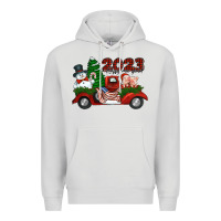 Dove Grey happy new year truck 2023 Premium Hoodie - Jasminsmagicworld