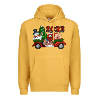 Mustard happy new year truck 2023 Premium Hoodie - Jasminsmagicworld