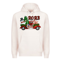 Pale Pink happy new year truck 2023 Premium Hoodie - Jasminsmagicworld