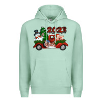 Seafoam happy new year truck 2023 Premium Hoodie - Jasminsmagicworld