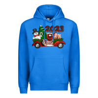 True Royal happy new year truck 2023 Premium Hoodie - Jasminsmagicworld