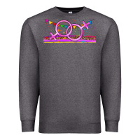 Charcoal Heather lgbtq lesbian  libbey glass Premium Sweatshirt - HRA Design Shop