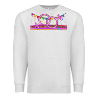 Oatmeal Heather lgbtq lesbian  libbey glass Premium Sweatshirt - HRA Design Shop