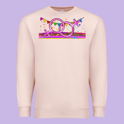 Lgbtq Lesbian  Libbey Glass Premium Sweatshirt Designed By Hra Design Shop
