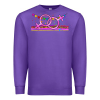 Purple lgbtq lesbian  libbey glass Premium Sweatshirt - HRA Design Shop
