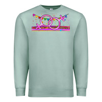 Seafoam lgbtq lesbian  libbey glass Premium Sweatshirt - HRA Design Shop