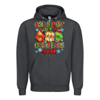Smoke balls deep in christmas spirit Zipper Hoodie - Zillion Design Studio