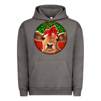 Pigment Tornado Christmas Cow Urban Hoodie - Jasminsmagicworld