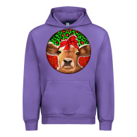 Tulip Christmas Cow Urban Hoodie - Jasminsmagicworld