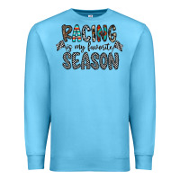 Ocean Blue Racing Is My Favorite Season Premium Sweatshirt - CowhideDigitalArt