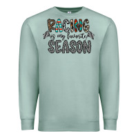 Seafoam Racing Is My Favorite Season Premium Sweatshirt - CowhideDigitalArt
