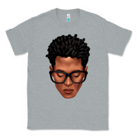 Heather Grey black man portrait Classic Tee - texasbilliewilder