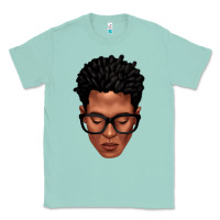 Seafoam black man portrait Classic Tee - texasbilliewilder