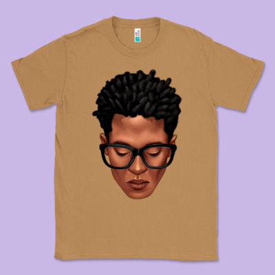 Black Man Portrait Classic Tee Designed By Texasbilliewilder