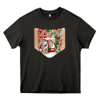 Asphalt Christmas Pocket Heavy Core Tee - CowhideDigitalArt