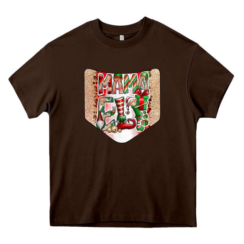 Christmas Pocket Heavy Core Tee by CowhideDigitalArt | Teevron