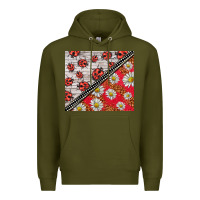 Army Green ladybug Premium Hoodie - BarkalooDesign