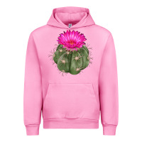 Fuchsia Pink eagle claws cactus Urban Hoodie - LillyAllenDesigns